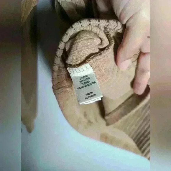 Self Esteem Juniors XL Corduroy Half Zip Sweatshirt and Jogger Set - Picture 6 of 14